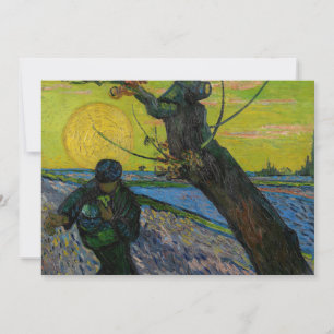 Carte De Remerciements Vincent van Gogh - Le Sower