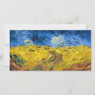 Carte De Remerciements Vincent van Gogh - Wheatfield with Crows