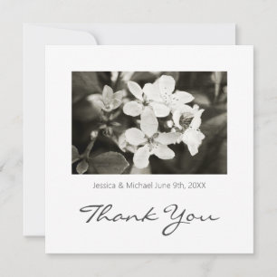 Carte de remerciements Vintage Ballerina Blossoms