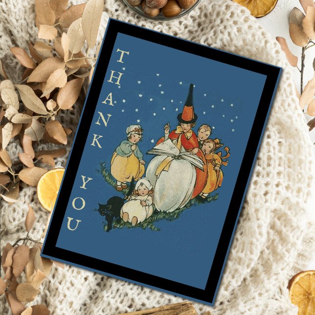 Carte De Remerciements Vintage Halloween (Créateur téléchargé)