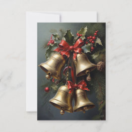 Carte De Remerciements Vœux de Noël