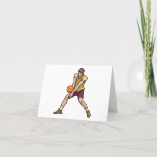 Carte De Remerciements Volleyball Player
