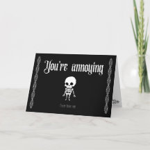 Vous êtes embêtant, ne me laissez jamais... Goth V