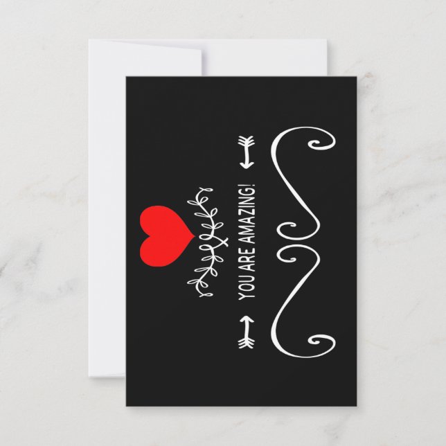 Carte De Remerciements Vous êtes incroyable ! (Devant)