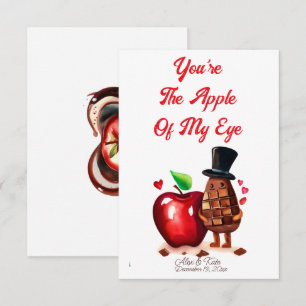 Carte De Remerciements Vous êtes la Apple Of My Eye Card