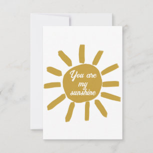 Carte De Remerciements Vous êtes mon affirmation positive et heureuse
