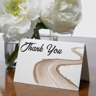 Carte De Remerciements Voyager de Partenaires au Baby shower Parents