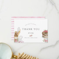 Watercolor Baking Anniversaire