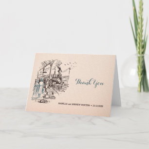 Carte De Remerciements Wedding Express - Wedding Thank You