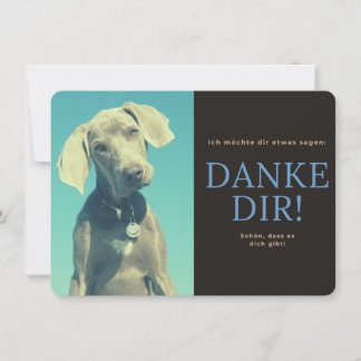 Carte De Remerciements Weimaraner