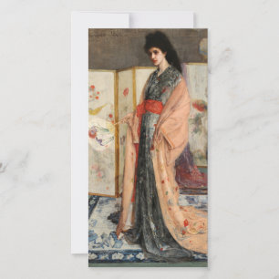 Carte De Remerciements Whistler - La princesse du pays de la porcelaine