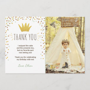 Carte de remerciements Wild choses Anniversaire Go