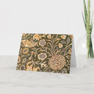 Carte De Remerciements William Morris Cherwell Motif de fond d'écran