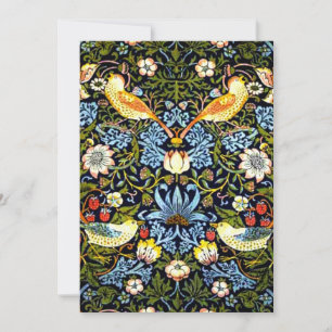 Carte De Remerciements William Morris - Voleur de fraises,