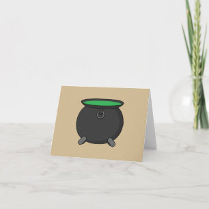 Carte De Remerciements Witch Cauldron