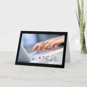 Carte De Remerciements With Appreciation for Administrative Professionals