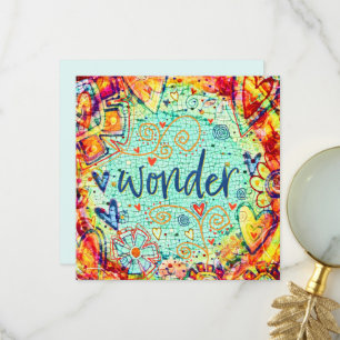 Carte De Remerciements Wonder Pretty Inspirational Motivational Fun