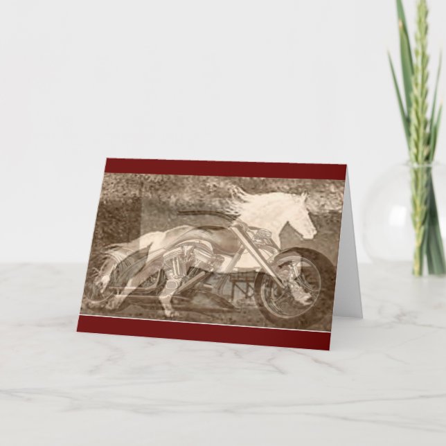 Carte De Remerciements Yigs HorsePower (Devant)