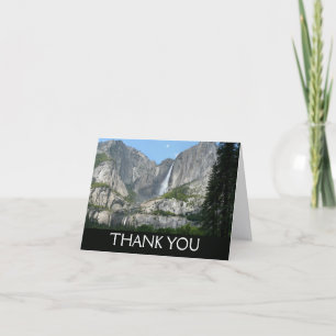 Carte De Remerciements Yosemite Falls III du Parc national de Yosemite