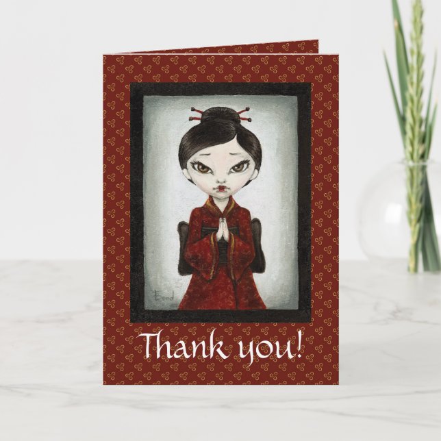 Carte De Remerciements Yoshi (Devant)