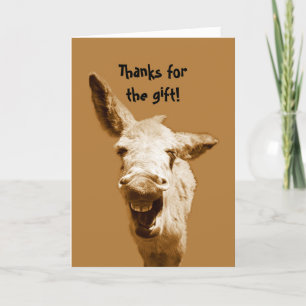 Carte De Remerciements You Laughing