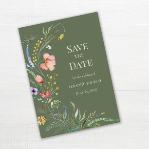 Carte de Remise à une Date pour un Mariage avec Pr