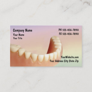 Carte De Rendez-vous Affaires Cards_2 de dentiste
