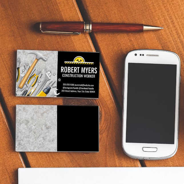 Carte De Rendez-vous Bâtiment | Outils de réparation | Construction (Créateur téléchargé)