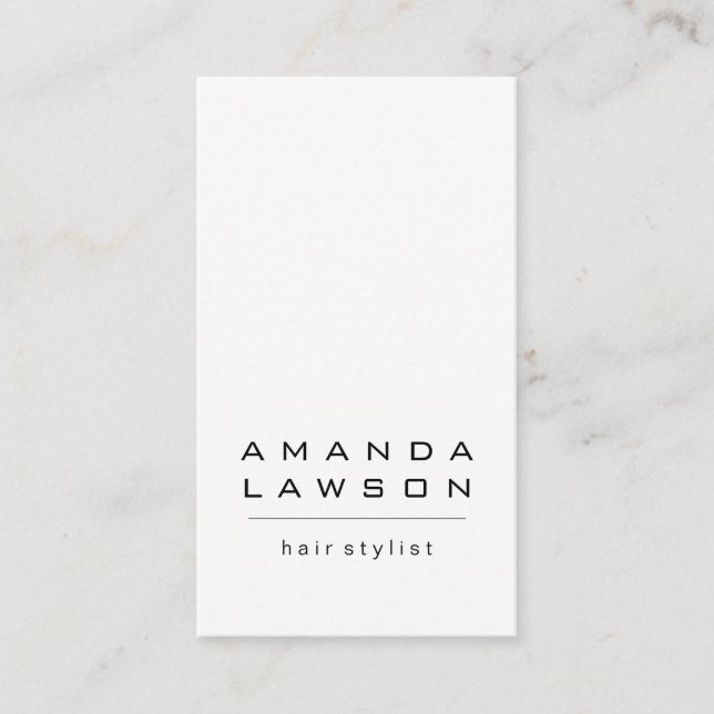 Carte De Rendez-vous Chic Grunge White Grey (rendez-vous) (Devant)