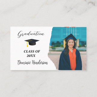 Carte De Rendez-vous class of business cards graduate