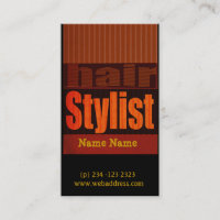 Coiffeur moderne énervé de salons de typographie