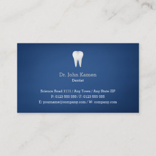 Carte de rendez-vous dentaire   Blue Dentist