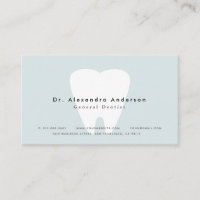 Carte de rendez-vous Dentist Modern Light Blue