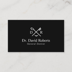 Carte De Rendez-vous Dentiste Minimaliste Dental Logo Plain Nomination