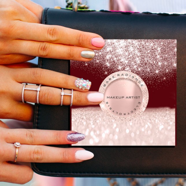 Carte de rendez-vous Electrolyse Rose Parties scin (Créateur téléchargé)