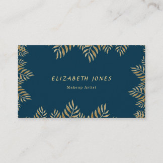Carte De Rendez-vous Élégant artiste de maquillage tropical