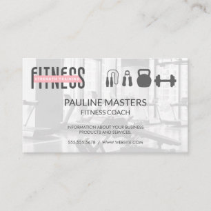Carte De Rendez-vous Entraînement de force physique   Icônes d'équipeme