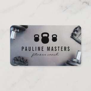 Carte De Rendez-vous Entraîneur Fitness Formateur personnel