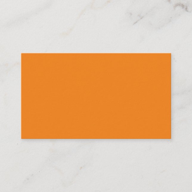 Carte De Rendez-vous Hex #F17F17, Saumon foncé (Devant)