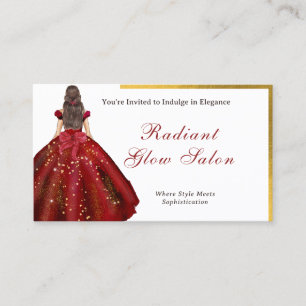 Carte de rendez-vous Invitation stylé Salon