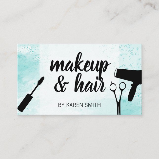 Carte De Rendez-vous Kit d'outils beauté | Cosmétique féminine (Devant)