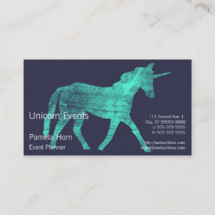 Carte De Rendez-vous Licorne