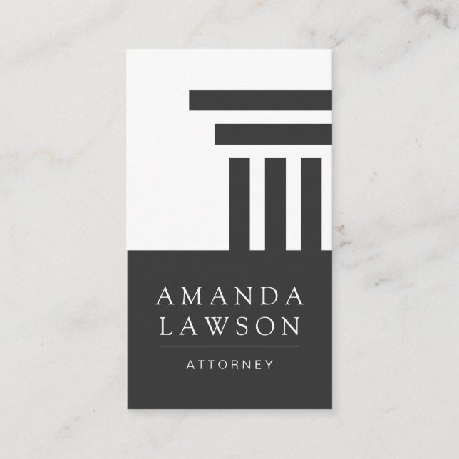 Carte De Rendez-vous Logo du pilier (Devant)