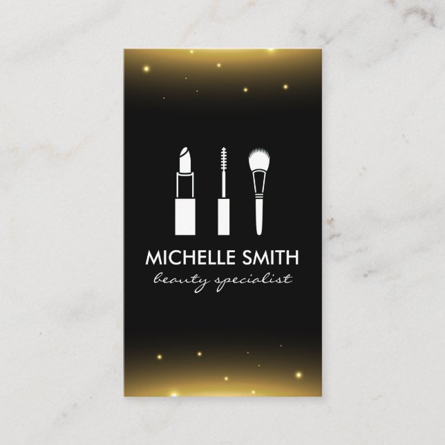 Carte De Rendez-vous Maquillage de beauté Magic Glow Nomination (Devant)