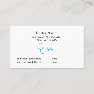 Carte De Rendez-vous Meilleur Médecin de Tous les Temps Remerciement Mé