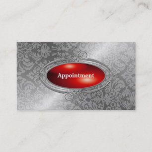 Carte De Rendez-vous Modèle de nomination élégant