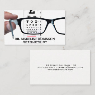 Carte De Rendez-vous Optométriste   Lunettes de prescription   Applicat