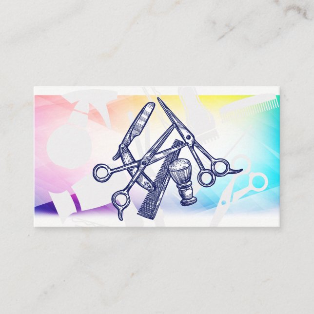 Carte De Rendez-vous Outils en barrette | MOTIF (Devant)