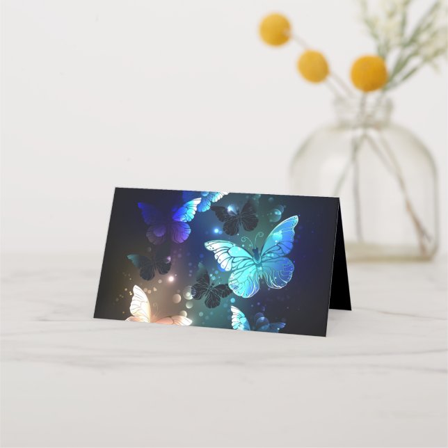 Carte De Rendez-vous Papillon de nuit (Devant)