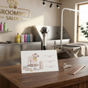 Carte de rendez-vous personnalisable du salon de t